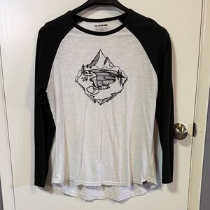 Dakine Monochrome Mountain Graphic Raglan